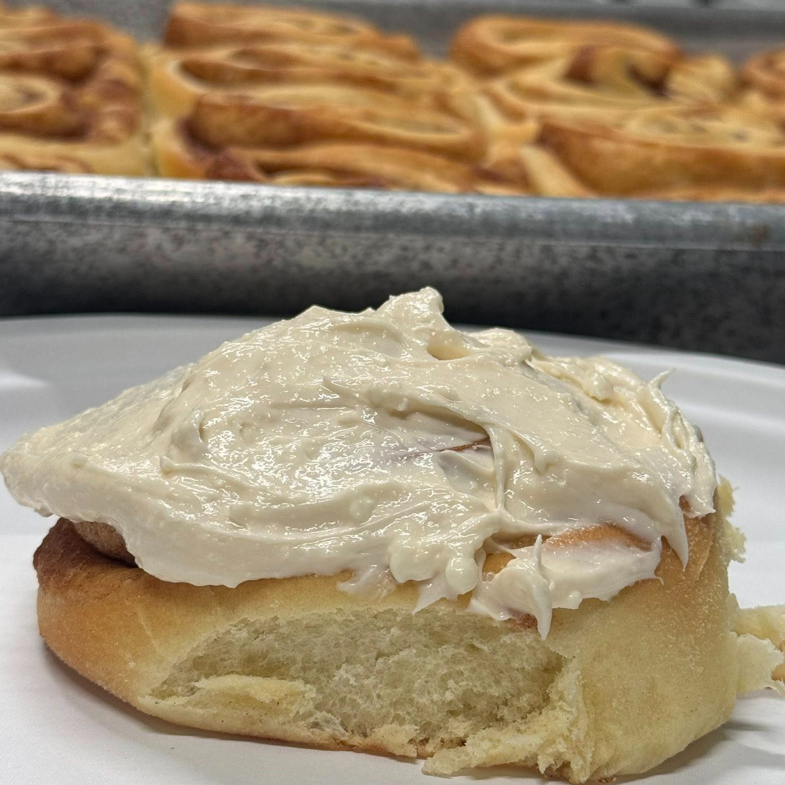 1 Cinnamon Roll.