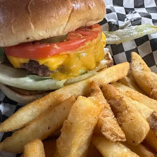 Chow Burger.