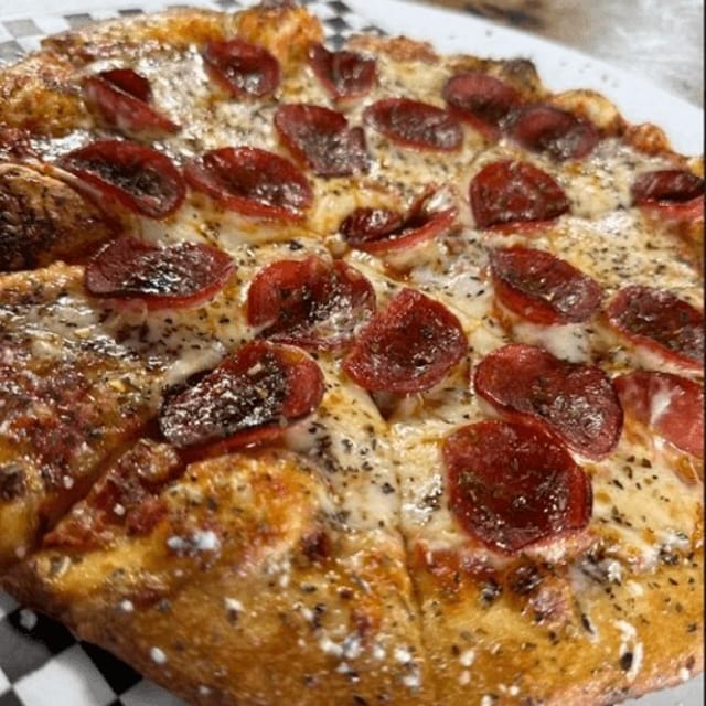 The Pepperoni Pizza.