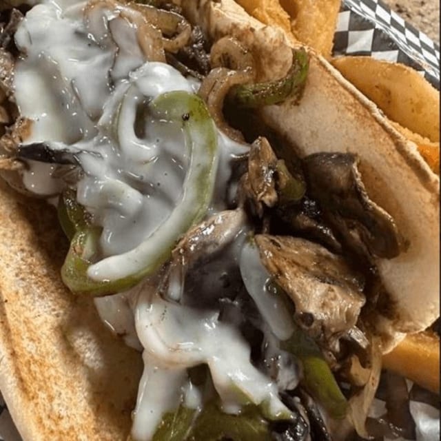 Philly Cheesesteak Sandwich.