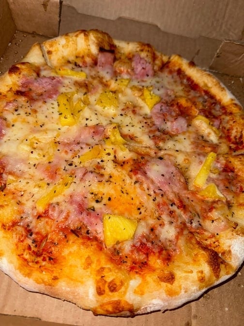 BYO Cheese And Marinara Pizza Half Moon.