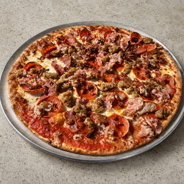 Mighty Meaty Pizza - Big Baby.