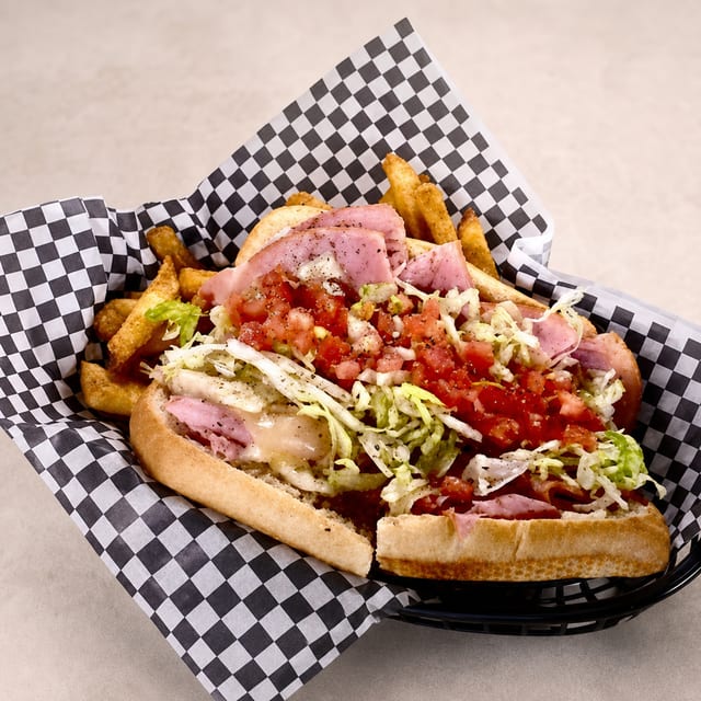 Hot Ham And Cheese.