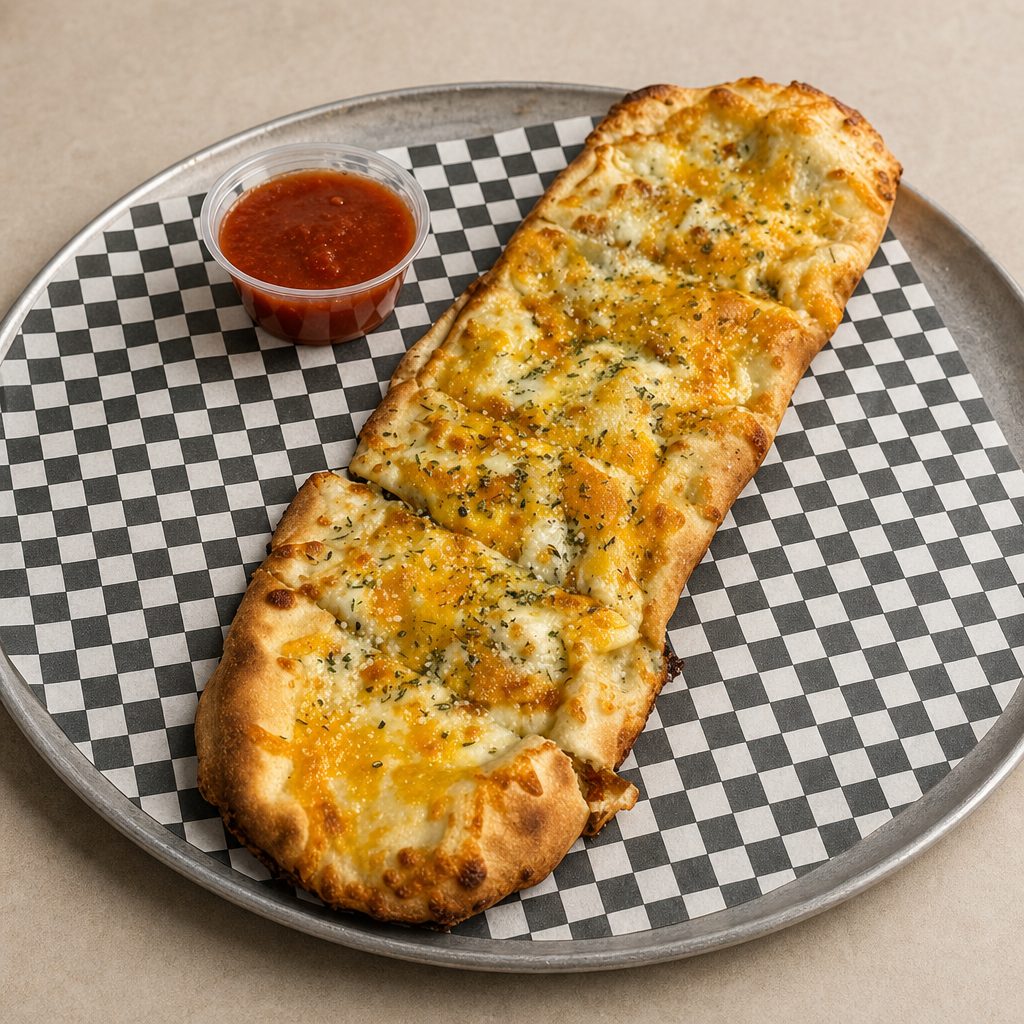 Cheesy Bread Sticks.