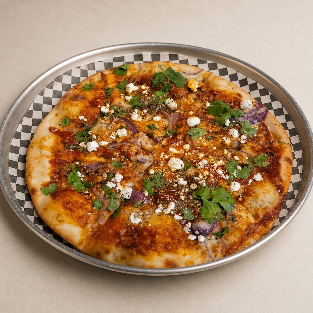 MEXICAN PIZZA HALF MOON.
