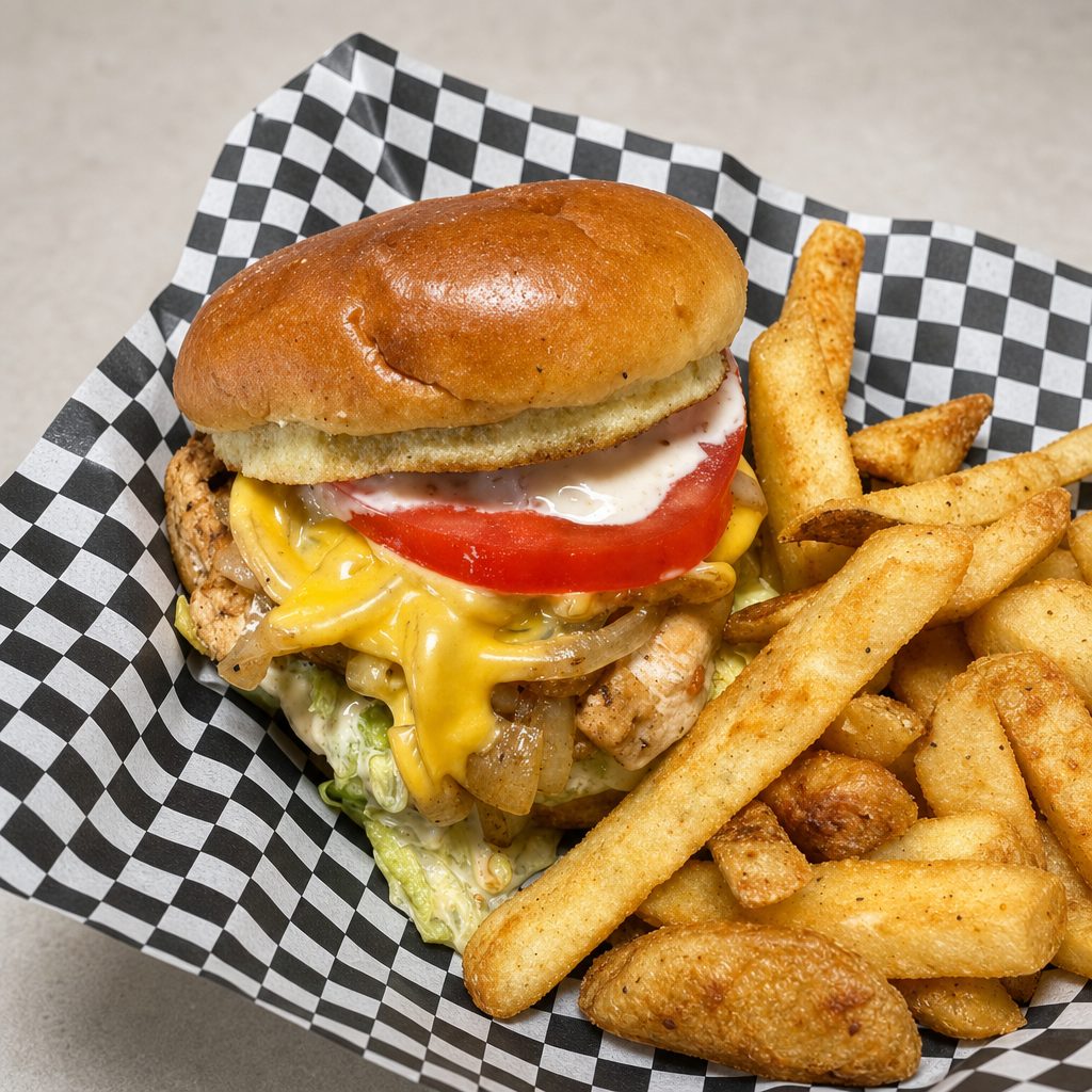 Grilled Chicken Sandwich.