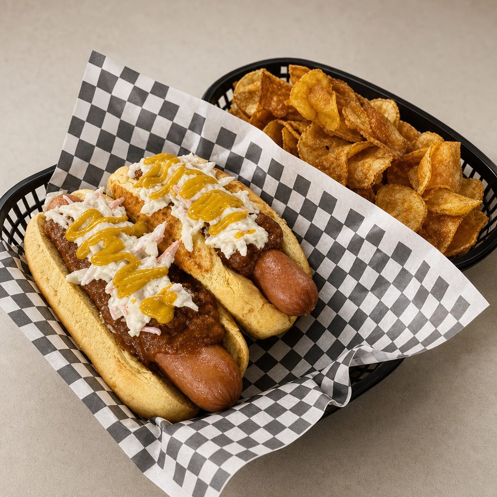 (2) HOT DOG.