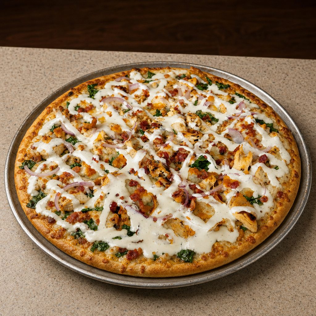 Chicken Bacon Ranch - Half Moon.