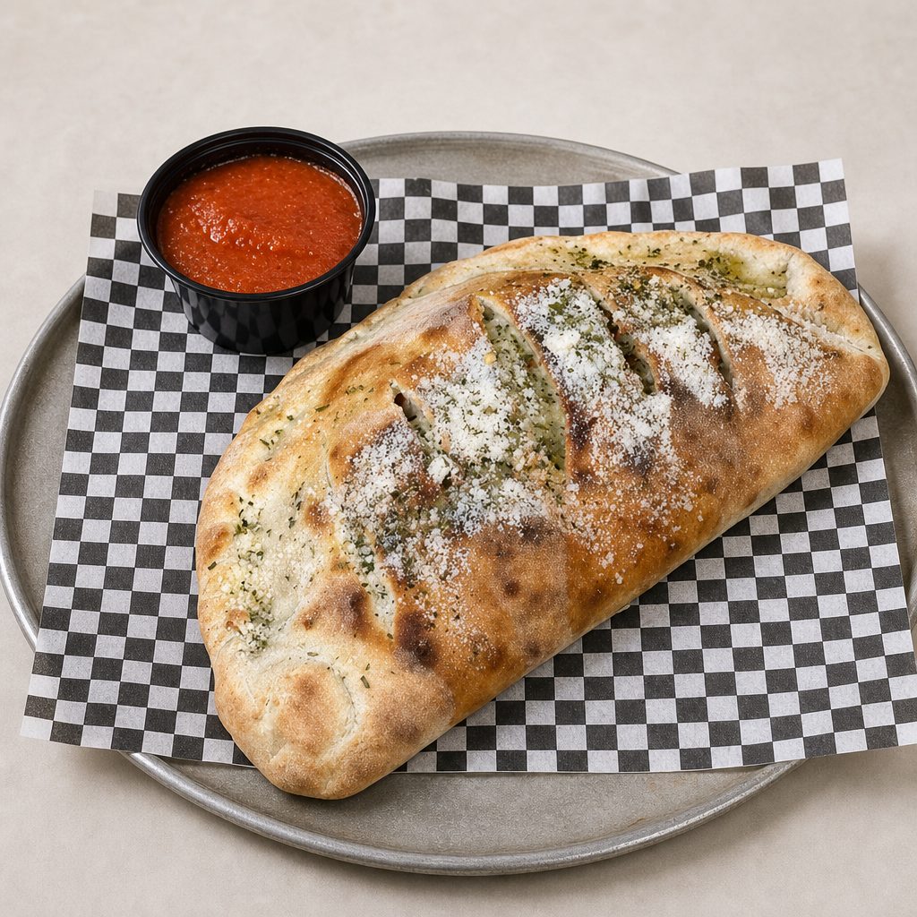 The Tuscan Chicken Calzone.