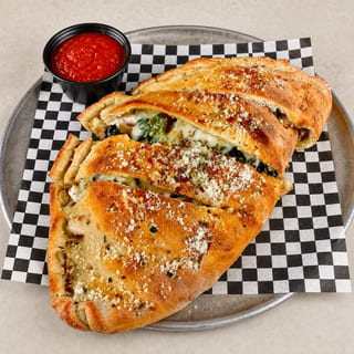 The Veggie Calzones