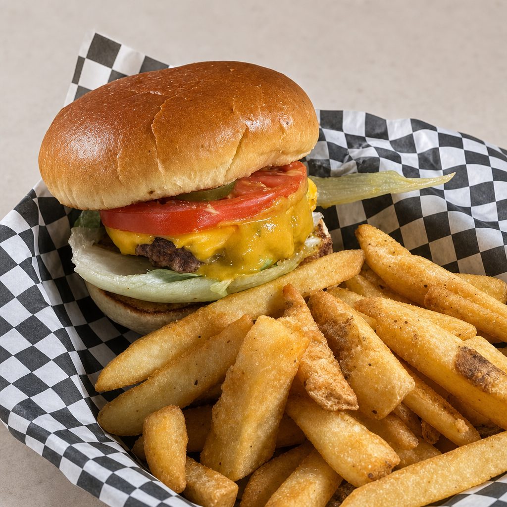 Chow Burger.