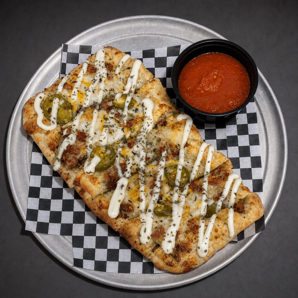 Ranchero Cheesy Bread.