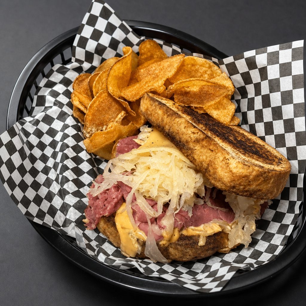 The Reuben Sandwich.