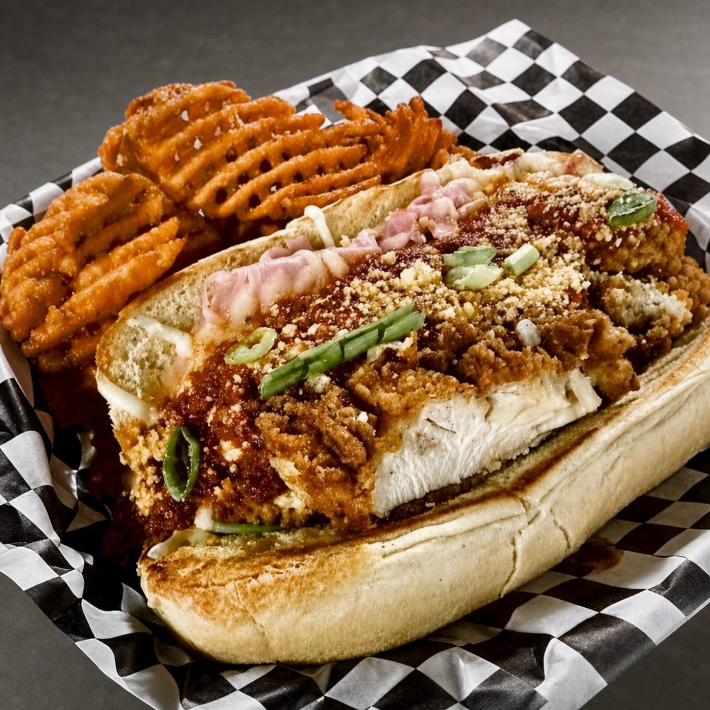 Chicken Parm Sandwich.