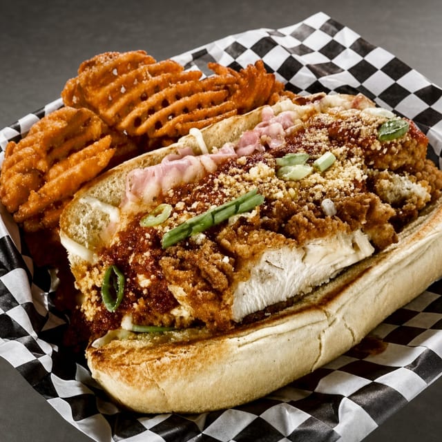 Chicken Parm Sandwich.