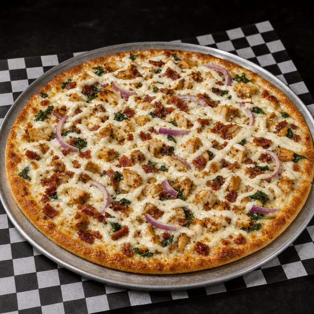 Chicken Bacon Ranch - Half Moon.