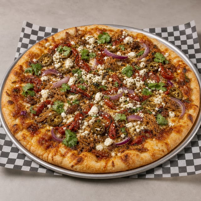MEXICAN PIZZZA HALF MOON.