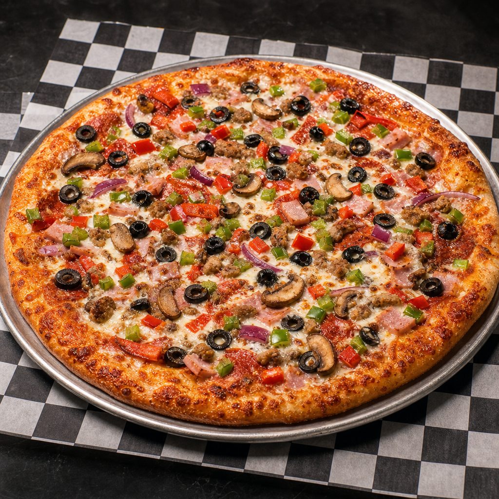 Supreme Pizza - Half Moon.