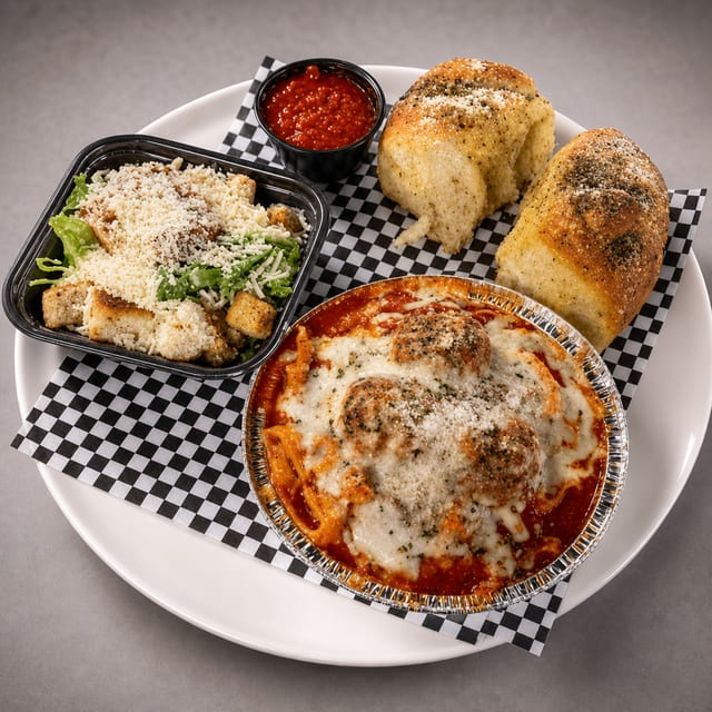 MEATBALL DINNER.
