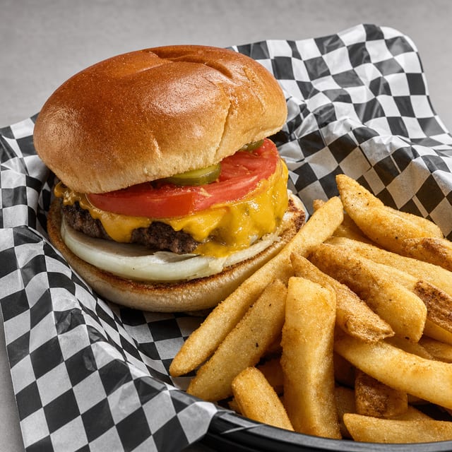 Chow Burger.