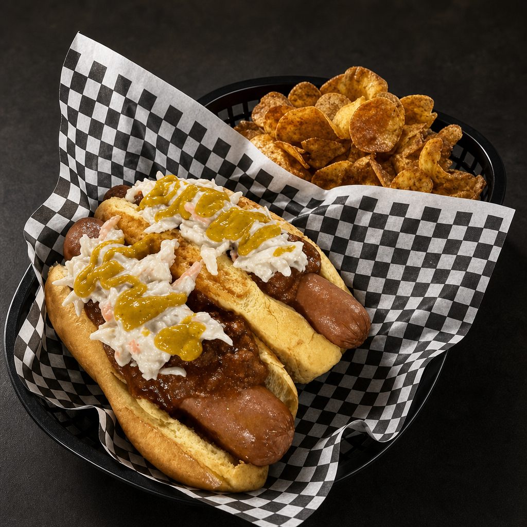 KIDS CHILI DOG.