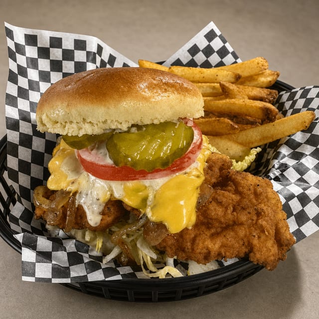 Fried Chicken Sandwich.