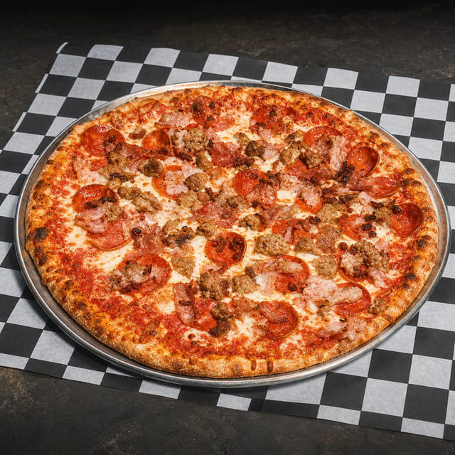 Mighty Meaty Pizza - Big Baby.