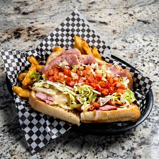 Hot Ham And Cheese.