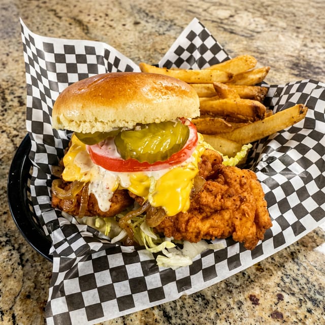 Fried Chicken Sandwich.