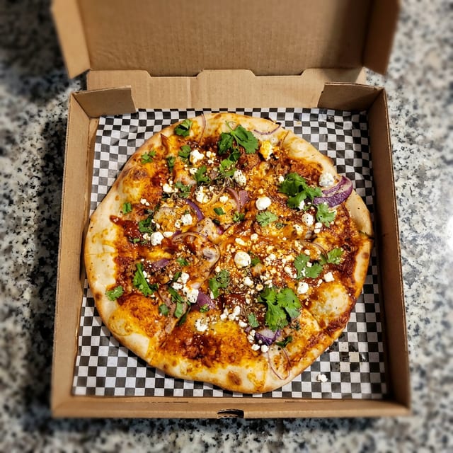 MEXICAN PIZZZA HALF MOON.