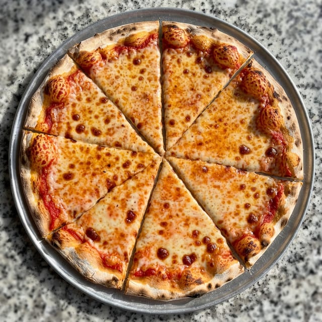 Cheese Pizza HALF MOON.