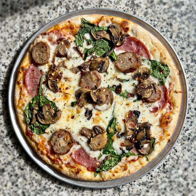 Italian Pizza - Half Moon.