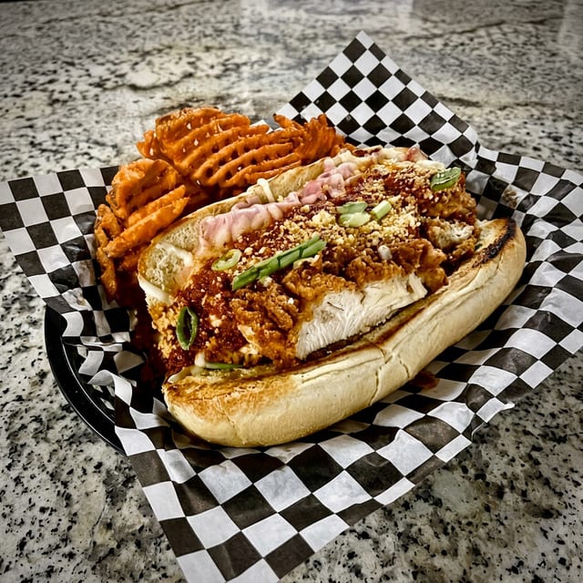 Chicken Parm Sandwich.