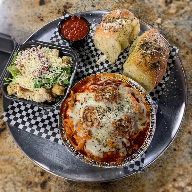 MEATBALL DINNER.
