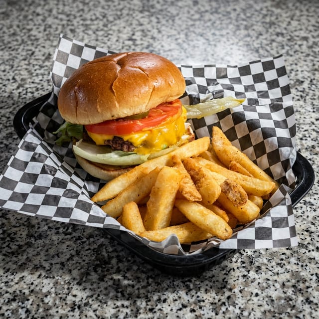 Chow Burger.