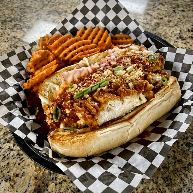 Chicken Parm Sandwich.