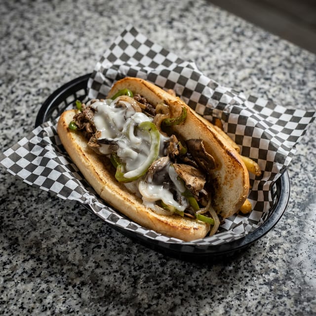 Philly Cheesesteak Sandwich.