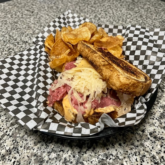 The Reuben Sandwich.