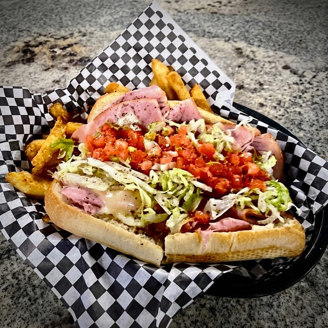 Hot Ham And Cheese.