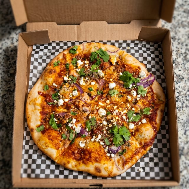 MEXICAN PIZZZA HALF MOON.