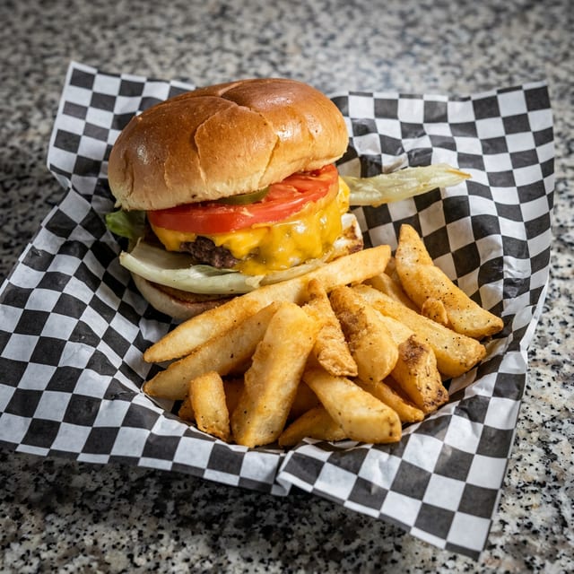 Chow Burger.