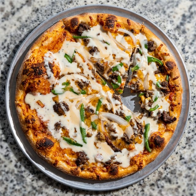 Philly Pizza - Half Moon.