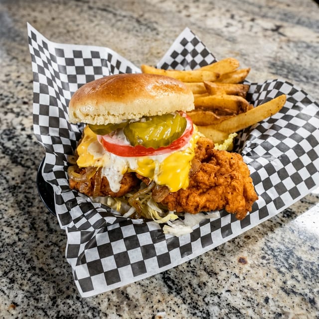 Fried Chicken Sandwich.