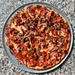 The Mighty Meaty Pizza