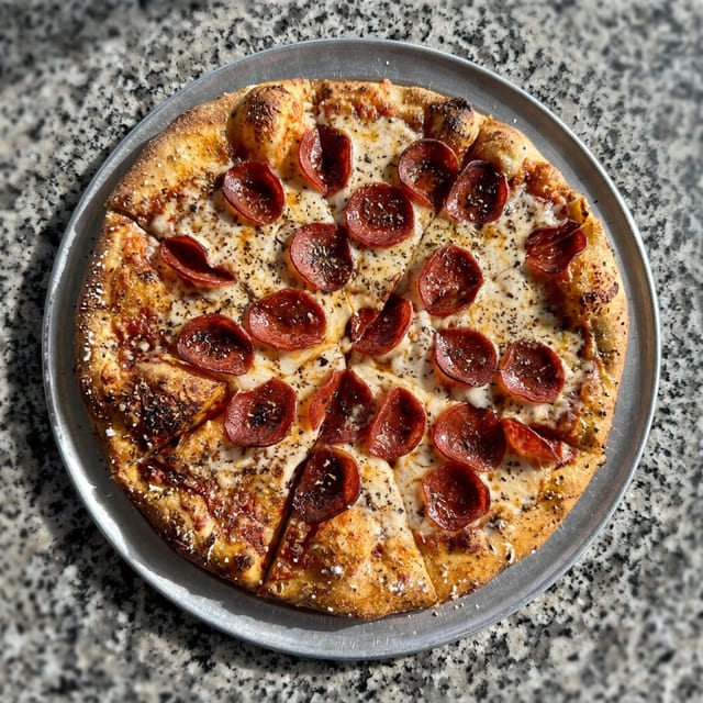 The Pepperoni Pizza.