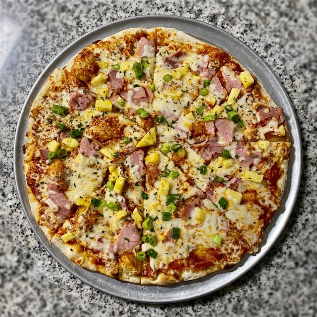 The Hawaiian Pizza.
