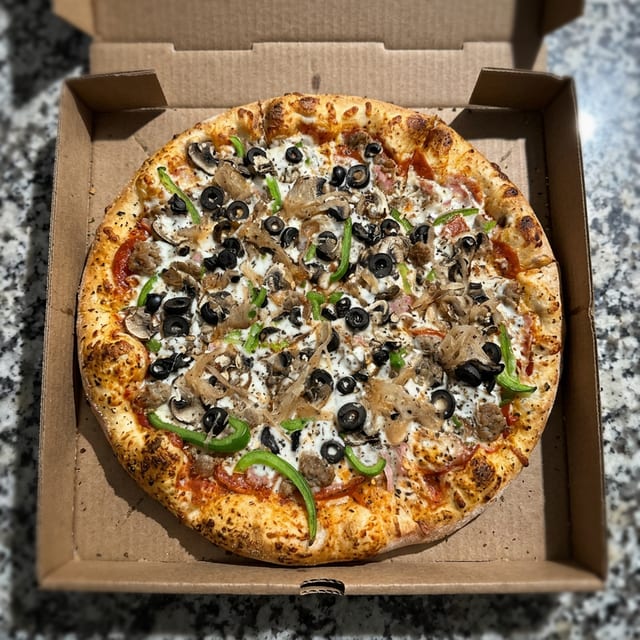 The Supreme Pizza.