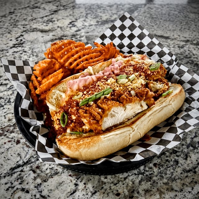 Chicken Parm Sandwich.